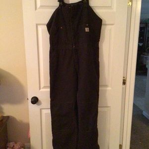 Carhartt insulated bibs